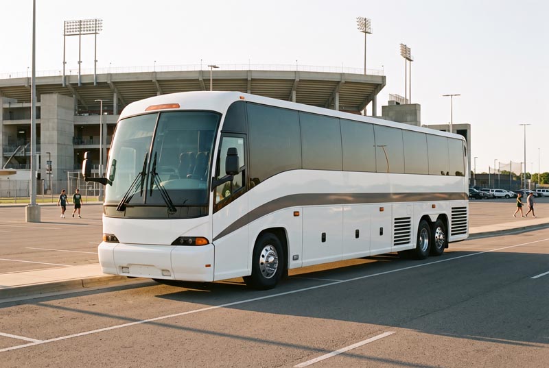 Sports Team Charter Bus Rentals in Brigham City, UT